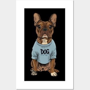 Dog funny Posters and Art